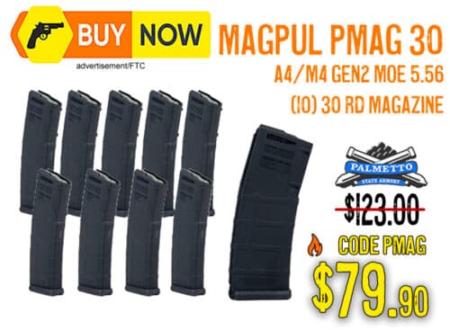 MAGPUL 30Rnd PMAG GEN M2 Magazines $7.99 EACH