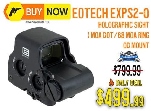 EOTech EXPS2-0 Holographic Sight Deal: Now $499.99