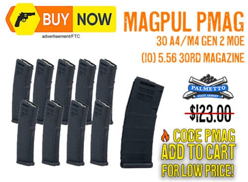 MAGPUL 30Rnd PMAG GEN M2 Magazines 10 Pack w/ Code